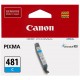 Картридж CANON CLI-481 C голубой [2098c001] для Pixma TS6140/TS8140TS/TS9140/TR7540/TR8540