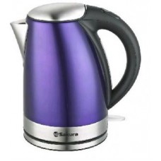Чайник SAKURA SA-2118P (1,7л.) нерж. фиолет. д