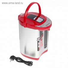 Чайник-термос SAKURA SA-314RS (4,5л.)  красн/нерж.