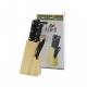 Ножи 7пр. AST-004-HH-001 дерев.ручки + подставка + ножницы