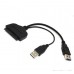 Переходник ESPADA SATA(F) - USB3.0A(M) черный (0.23м)