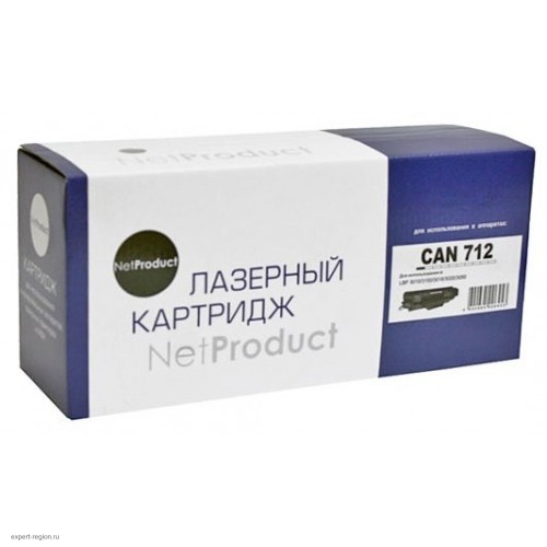 Картридж NetProduct N-CRG-712/N-№712 для Canon LBP-3010/3100 (1500 стр)