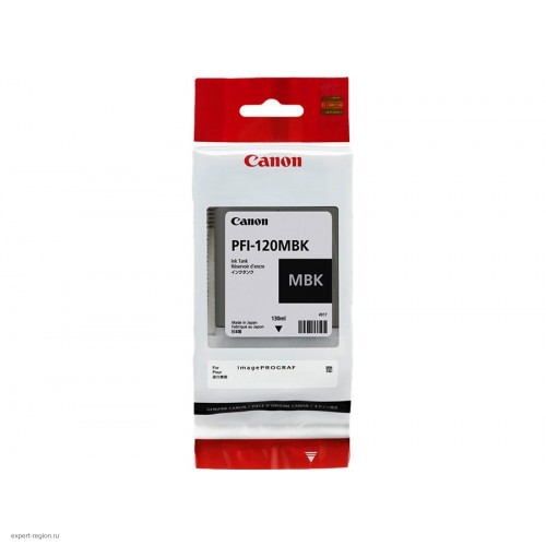 Картридж Canon PFI-120MBK для TM-200/205/300/305 matte black (О)