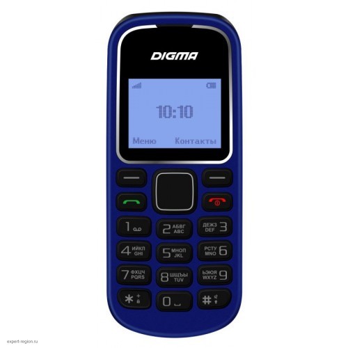 Мобильный телефон Digma A105 2G Linx Dark Blue 1sim