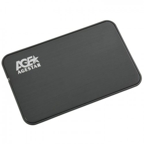 Внешний корпус для HDD 2.5" AgeStar (3UB2A8S-6G) SATA, USB3.0 черн., пластик/алюминий