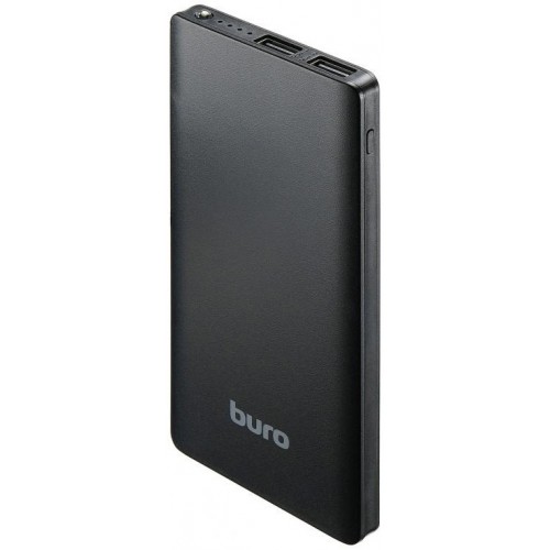 Аккумулятор Buro RCL-8000-BK, 8000mAh, 2x2.1A max, LiPol, черный