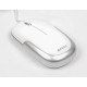 Мышь A4tech D-110-2 Holeless, USB (2кн+кол/кн), оптическая, белый