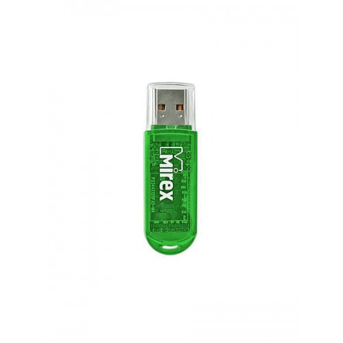 Флеш-накопитель 64Gb USB 2.0 Mirex ELF, зеленый (13600-FMUGRE64)
