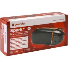 Акустическая система 1.0  Defender SPARK M1 6 Вт, FM, SD/USB, MP3, дисплей