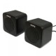 Акустическая система 2.0 Dialog Colibri AC-01UP 2x0.5W, USB, чёрный