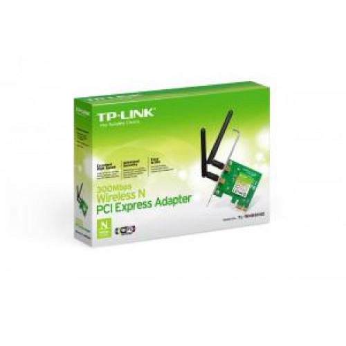 Адаптер беспроводной TP-LINK TL-WN881ND (300 Мбит/с, 2 съемные антенны, PCI-E)