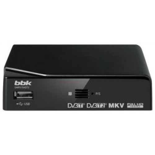 Цифровой эфирный ресивер BBK SMP015HDT2 темн. серый
