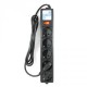 Фильтр сетевой PowerCube SPG-B-15-BLACK 5.0 м 5 розеток (черный) 10А/2,2кВт