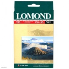 Бумага Lomond для струйной печати 10x15см, 230 г/м2,  500 листов, глянцевая (0102082)
