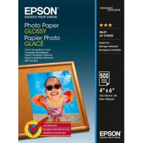 Бумага Epson Photo Paper 10x15 см, 500 листов (C13S042549)