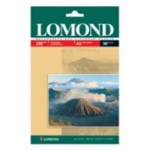 Бумага Lomond для струйной печати А5, 230 г/м2, 50 листов, глянцевая (0102070)