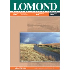 Бумага Lomond для струйной печати А4, 100 г/м2, 100 листов, матовая двусторонняя (0102002)