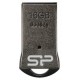 Накопитель USB 2.0 Flash Drive 16Gb Silicon Power Touch T01 black/silver SP016GBUF2T01V1K)
