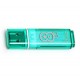 Накопитель USB 2.0 Flash Drive 8Gb Smartbuy Glossy series Green (SB8GBGS-G)