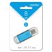 Накопитель USB 2.0 Flash Drive 8Gb Smartbuy V-Cut Blue (SB8GBVC-B)