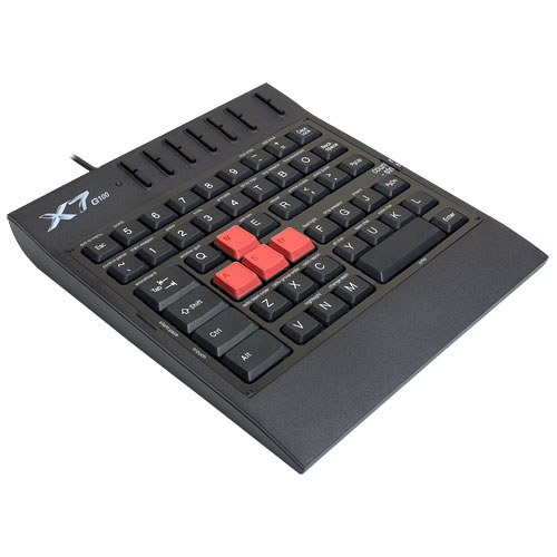 Клавиатура A4-Tech X7-G100 черный USB Multimedia Gamer