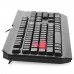 Клавиатура A4-Tech Bloody Q100 черный USB Multimedia Gamer LED