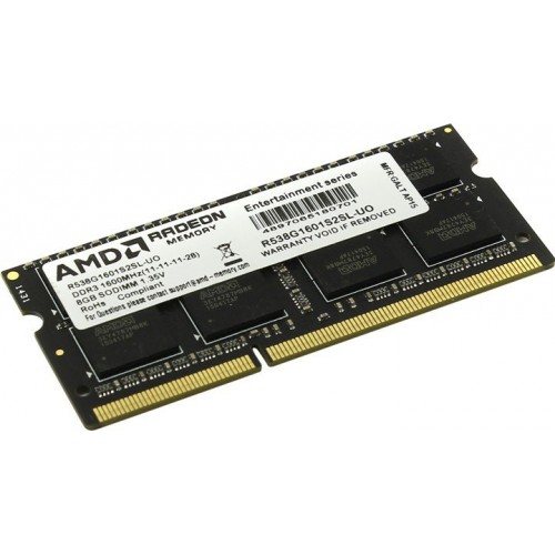 Модуль памяти SODIMM DDR3L SDRAM 8192Мb CL11 AMD