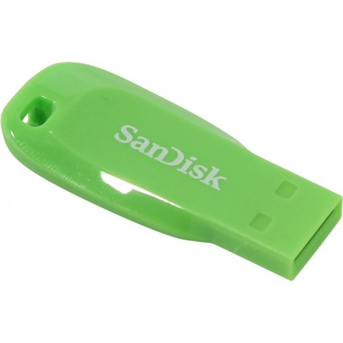 Накопитель USB 2.0 Flash Drive 32Gb Sandisk Cruzer Blade green (SDCZ50C-032G-B35GE)