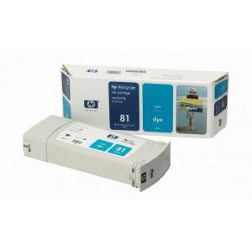 Картридж C4931A (№81) HP DesignJet 5000/5500 Cyan