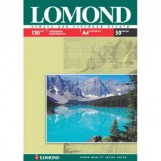 Бумага Lomond для струйной печати А4, 130 г/м2, 50 листов, глянцевая (0102017)