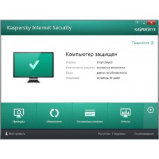 ПО Kaspersky Internet Security 2-Desktop 1 year Box (KL1941RBBFS)