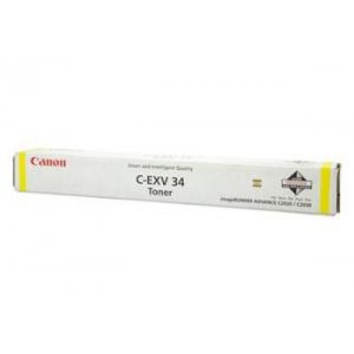 Тонер Canon iRC 9060/9065/9070 (Оригинал C-EXV34Y) Yellow (3785B002)