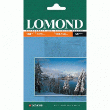 Бумага Lomond для струйной печати 10х15см, 180 г/м2, 50 листов, матовая (0102063)