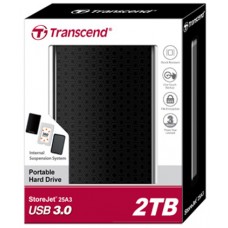 Внешний накопитель HDD 2000 Gb USB 3.0/2.0 Transcend 2.5