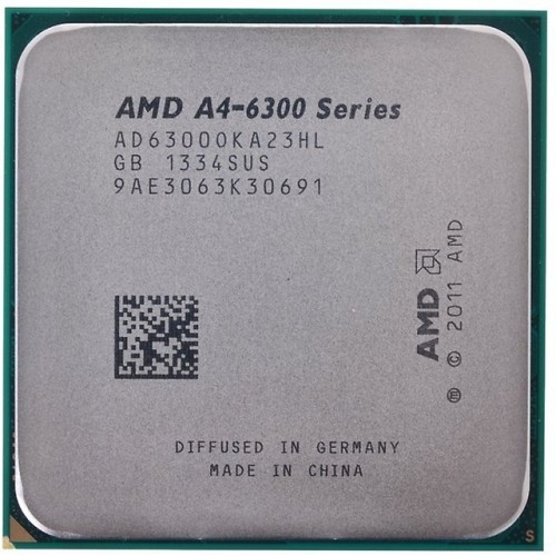 Процессор AMD A4 X2 6300 APU with Radeon HD8370D (AD6300OKHLBOX)
