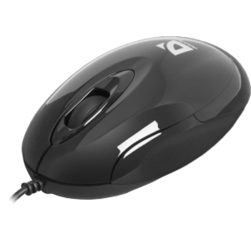Мышь Defender Phantom MM-320 черный, USB, оптическая светодиодная, 800dpi, 3 клавиши (52818)