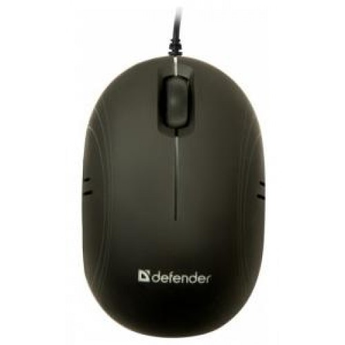 Манипулятор Defender Rainbow MS-770L Black (черн) 2 кн+кл 1000 dpi, подсвет.5цв