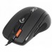 Манипулятор Mouse A4Tech Optical Laser A4-XL-750bk black/green (3600dpi, 4 кн+scroll)