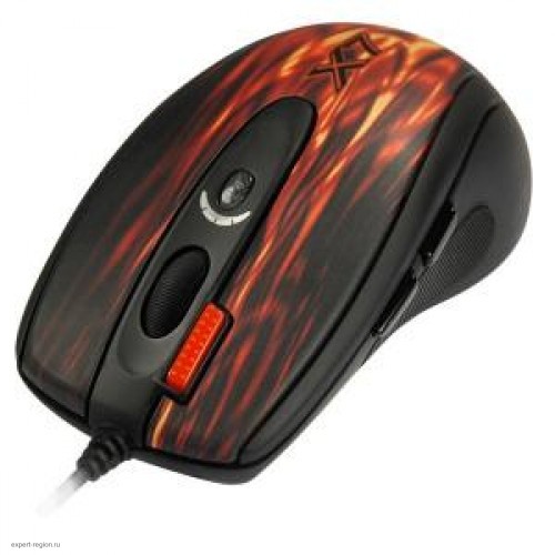 Манипулятор Mouse A4Tech Optical Laser A4-XL-750bk Fiery Red (3600dpi, 4 кн+scroll)