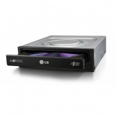 Привод DVD RAM LG GH24NSD0 black (SATA)