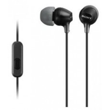Наушники с микрофоном Sony MDR-EX15AP black
