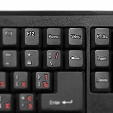 Клавиатура Sven Standart 303 Power Black (USB+PS/2)