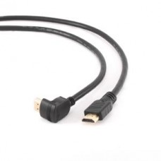 Кабель HDMI 19M-19M  1.8м ver.1.4 Gembird чёрный углов.разъем,экран,пакет (CC-HDMI490-6)