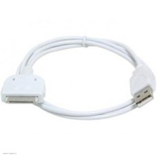 Кабель USB  Gembird AM/Apple (1м) для iPhone/iPod/iPad, белый, пакет (CC-USB-AP1MW)