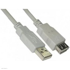 Кабель USB 2.0 Am-Af удлинитель  1.8м 5bites (UC5011-018C)