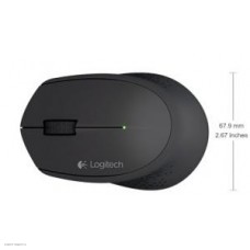 Манипулятор Mouse Logitech Wireless M280 black 1000dpi, 3but