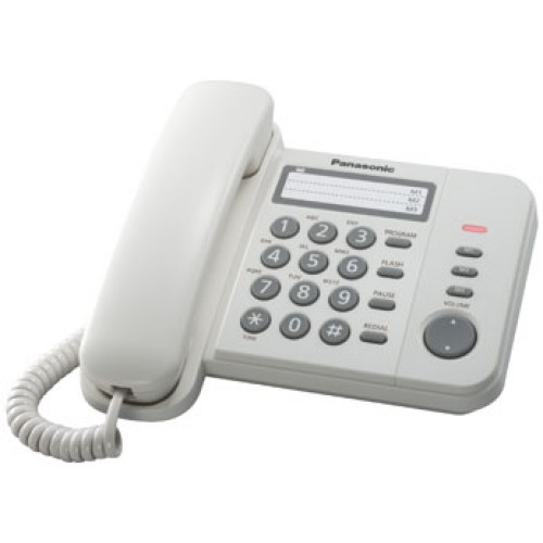 Телефон Panasonic KX-TS2352RUW white