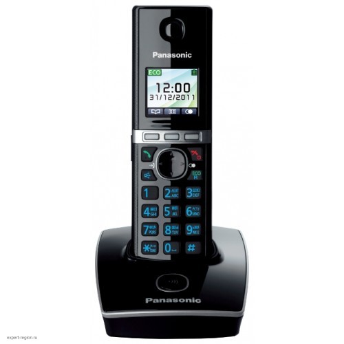 Радиотелефон Panasonic KX-TG8051RUB (DECT, AOН, Caller ID) black