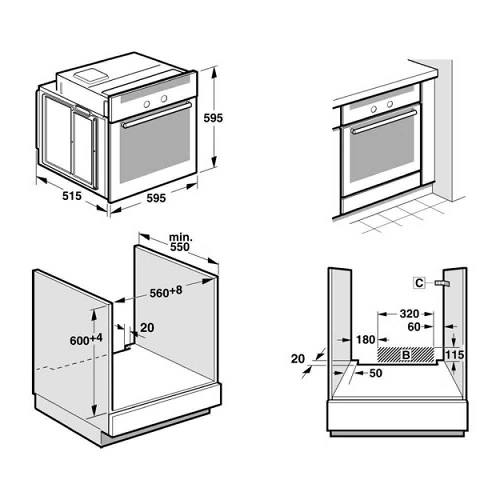 Духовой шкаф Bosch HBA 23b262e