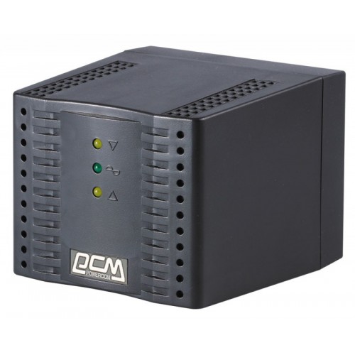 Стабилизатор напряжения PowerCom Tap-Change TCA-1200 Black